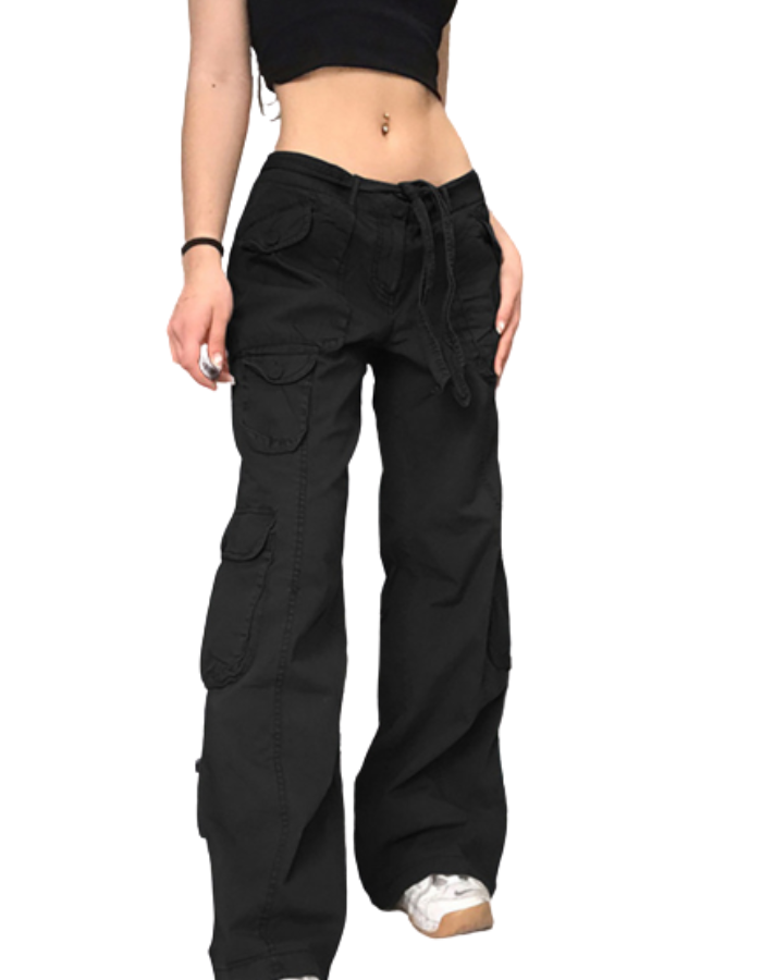 SHOPIQAT Casual Vintage Workwear Wide Leg Loose Straight Jeans - Premium from shopiqat - Just $11.900! Shop now at shopiqat